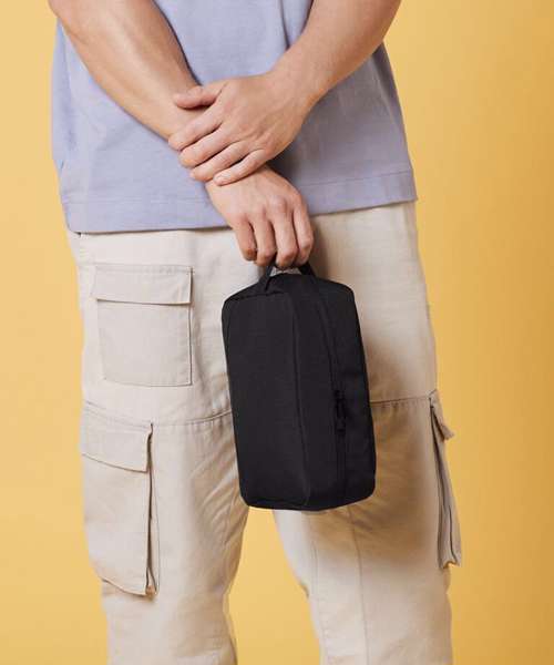 Recycled essentials wash bag